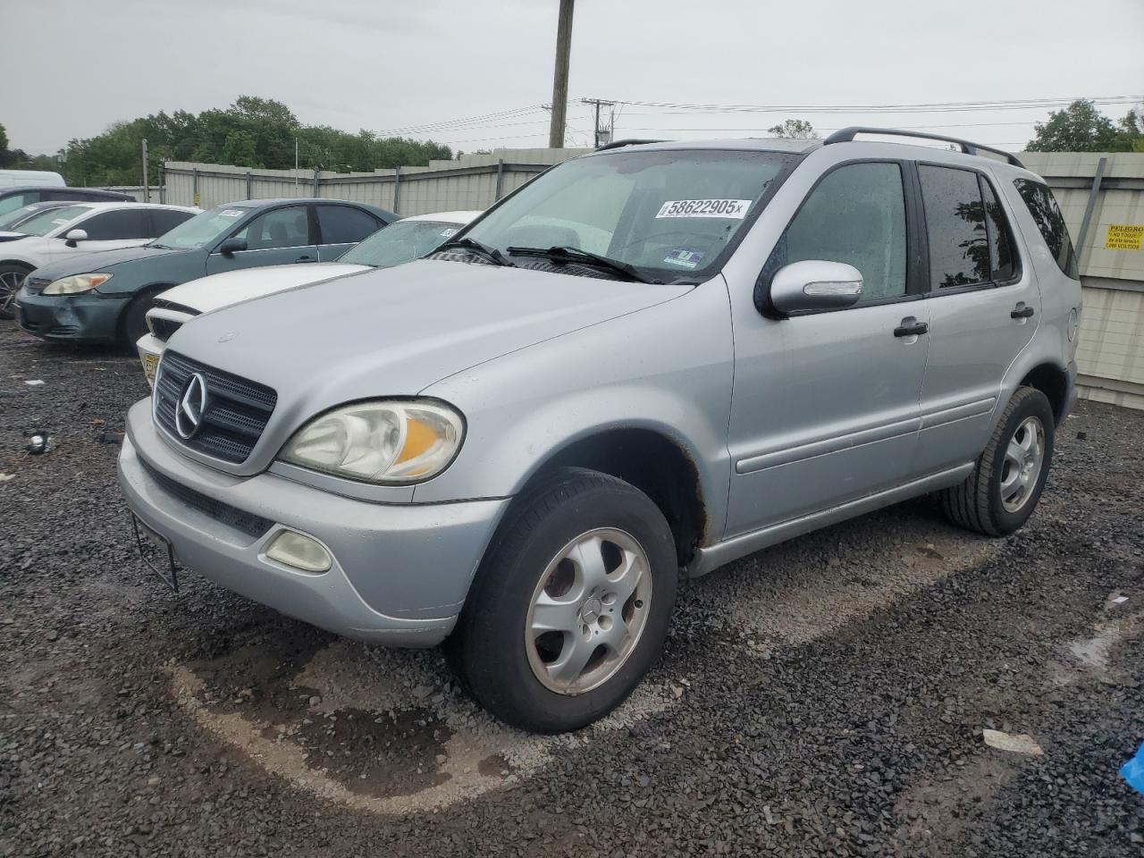 2003 Mercedes-Benz Ml 350 silver null gas 4JGAB57E03A431381 photo #1