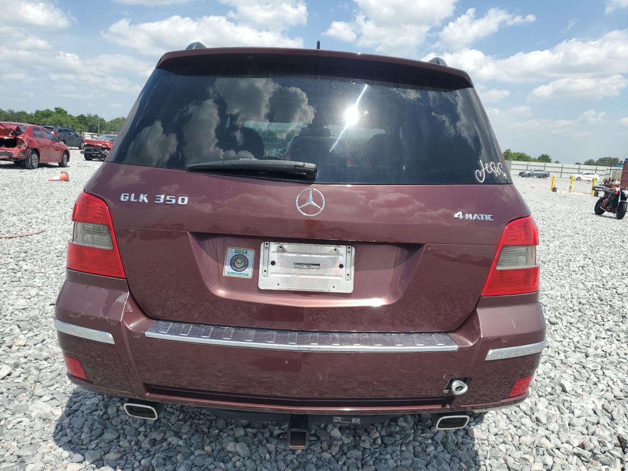 2011 Mercedes-Benz Glk 350 4Matic VIN: WDCGG8HB4BF596822 Lot: 55498485