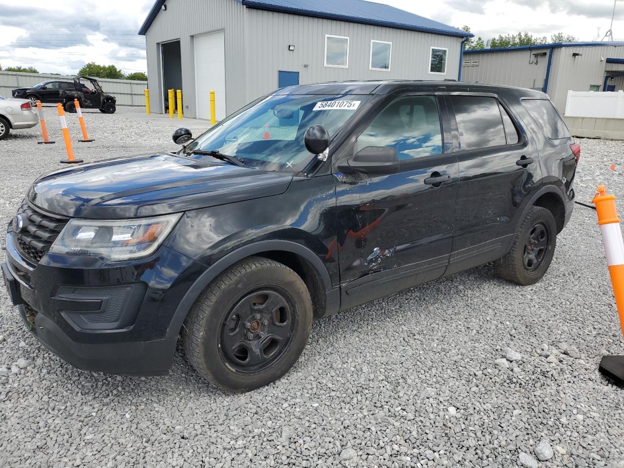 2016 Ford Explorer Police Interceptor na sprzedaż w Barberton, OH - Side