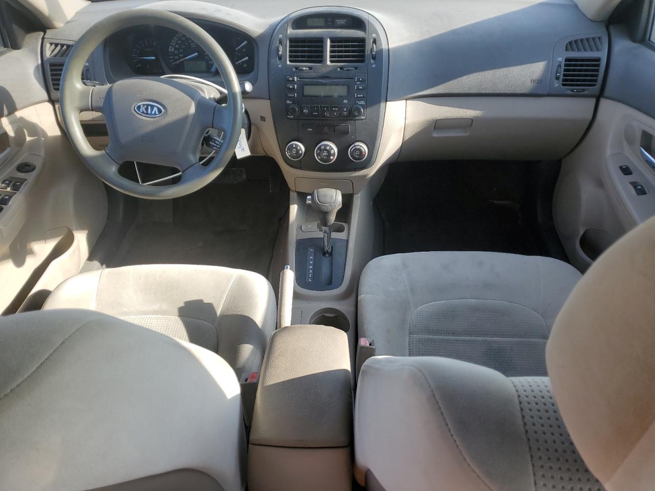 2009 Kia Spectra Ex VIN: KNAFE222995618257 Lot: 56179025