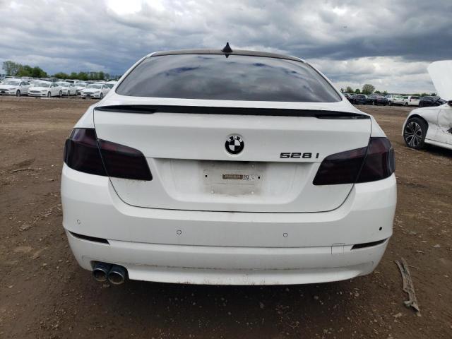 BMW 5 SERIES 2012 White