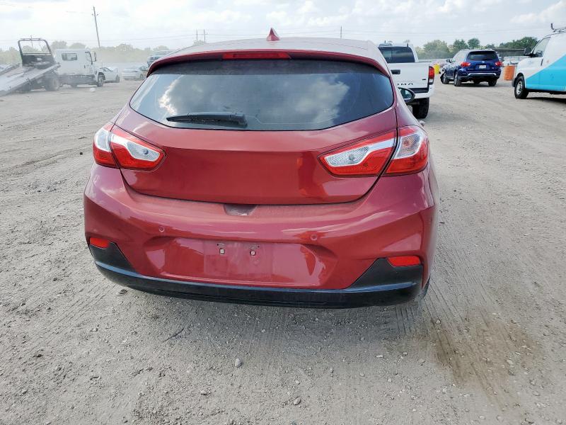  CHEVROLET CRUZE 2017 Red