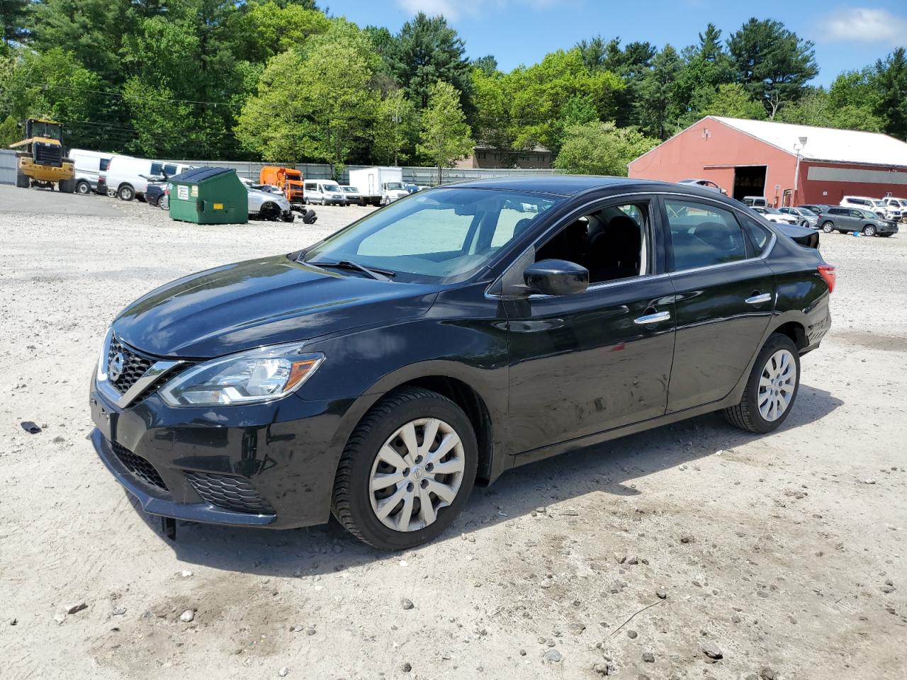 2017 Nissan Sentra S na sprzedaż w Mendon, MA - Rear End