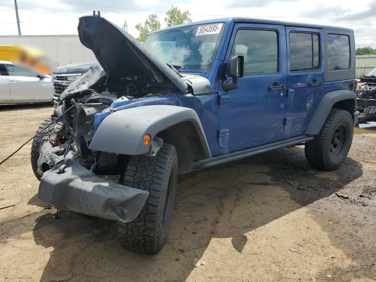 2009 Jeep Wrangler Unlimited Rubicon zu verkaufen in Woodhaven, MI - Front End