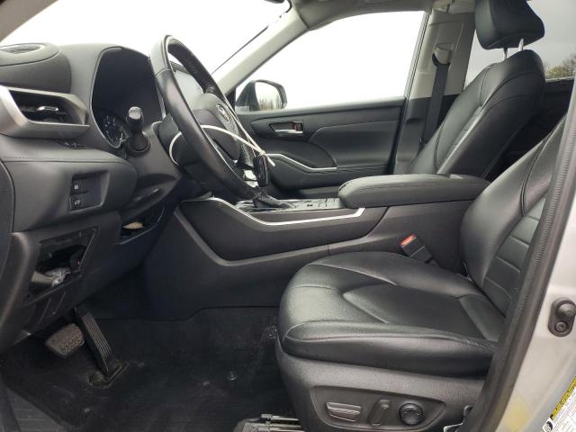  TOYOTA HIGHLANDER 2021 Srebrny