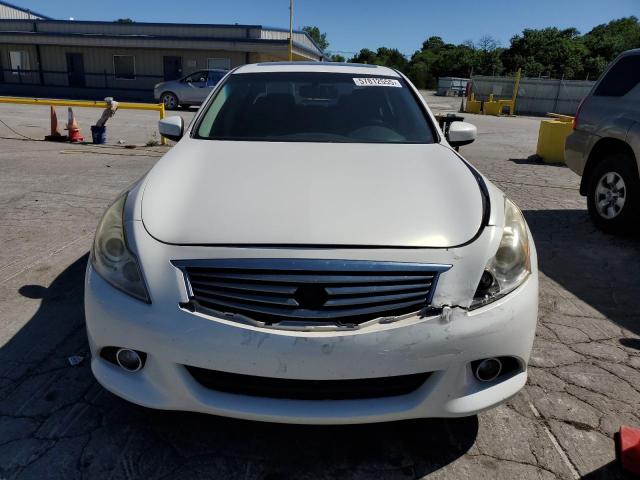  INFINITI G37 2012 White