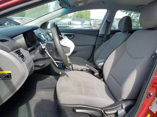  HYUNDAI ELANTRA 2016 Red