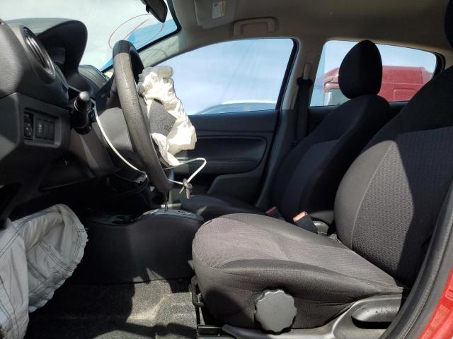  MITSUBISHI MIRAGE 2020 Czerwony