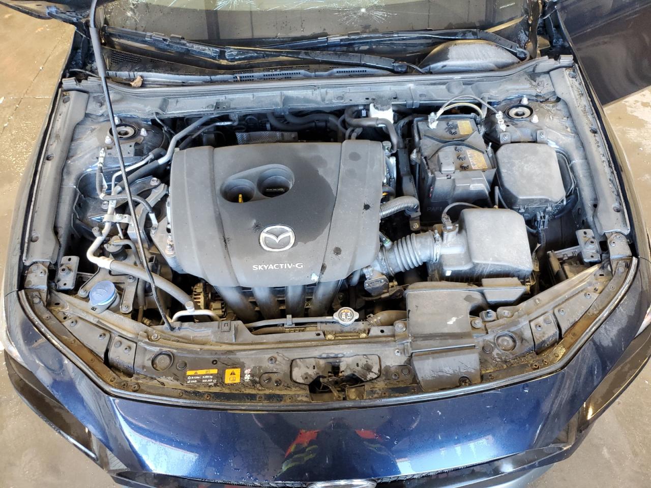2021 Mazda 3 VIN: JM1BPAJLXM1344017 Lot: 55882925