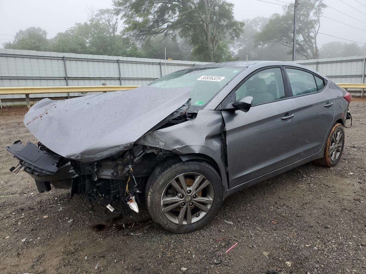 2018 Hyundai Elantra Sel იყიდება Chatham-ში, VA - Front End