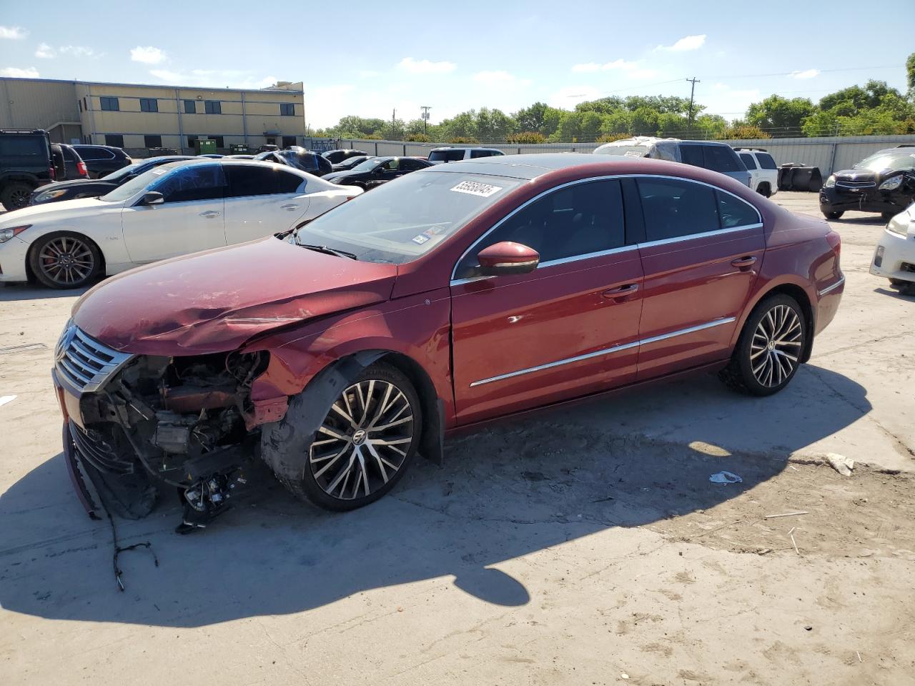 2014 Volkswagen Cc Vr6 4Motion იყიდება Wilmer-ში, TX - Front End