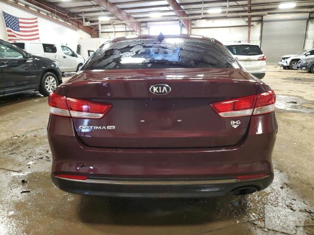  KIA OPTIMA 2017 Burgundy