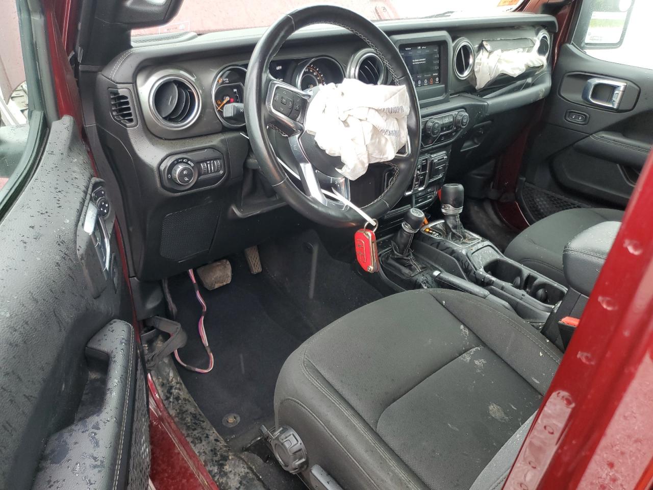 2021 Jeep Gladiator Overland VIN: 1C6HJTFGXML622574 Lot: 55008635