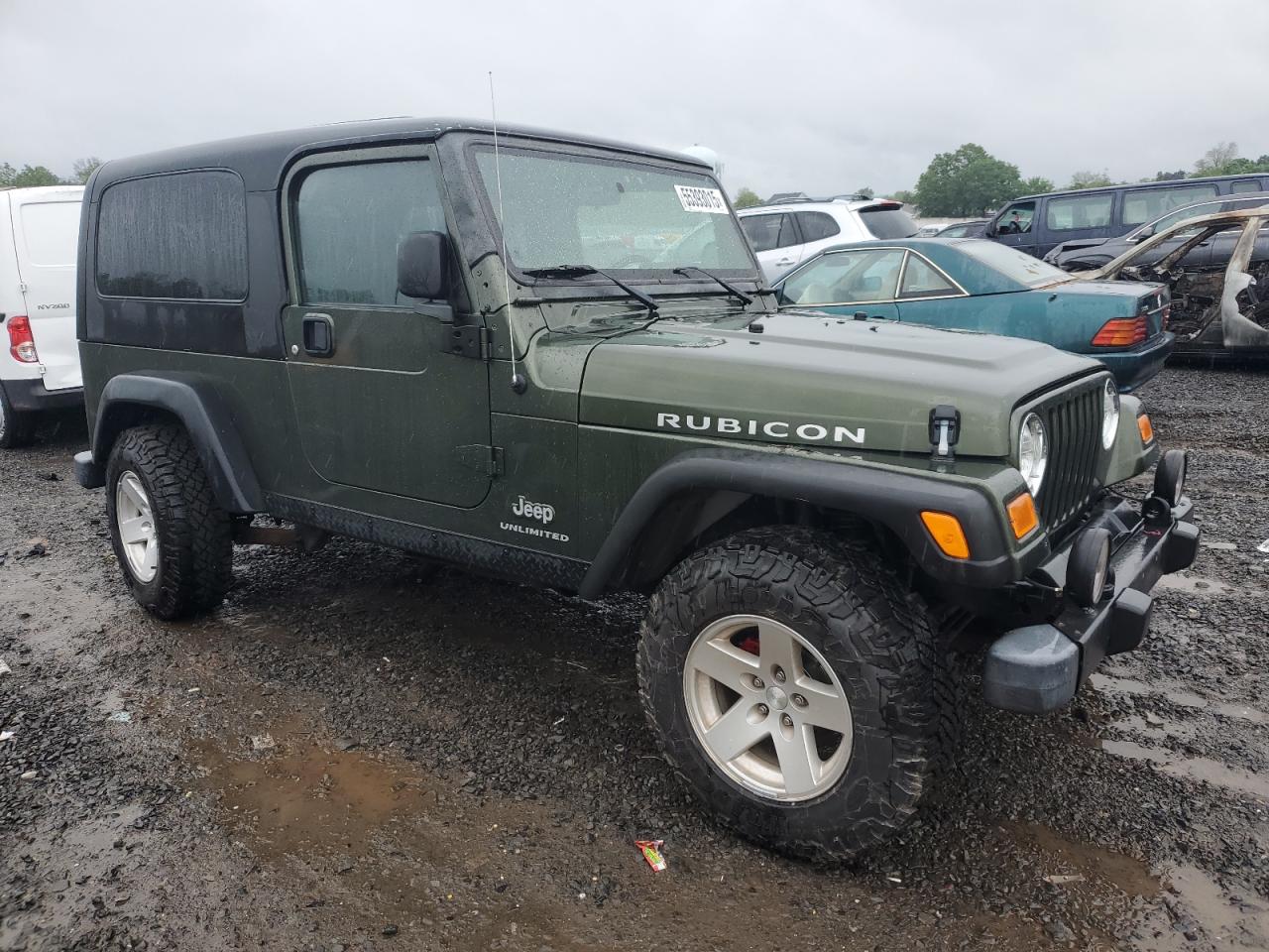 2006 Jeep Wrangler / Tj Unlimited Rubicon VIN: 1J4FA64S86P763965 Lot: 55393015