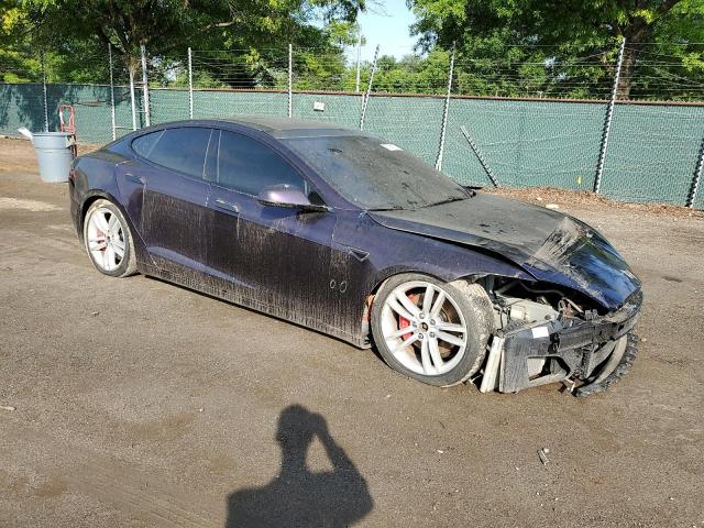 Хэтчбеки TESLA MODEL S 2016 Фиолетовый