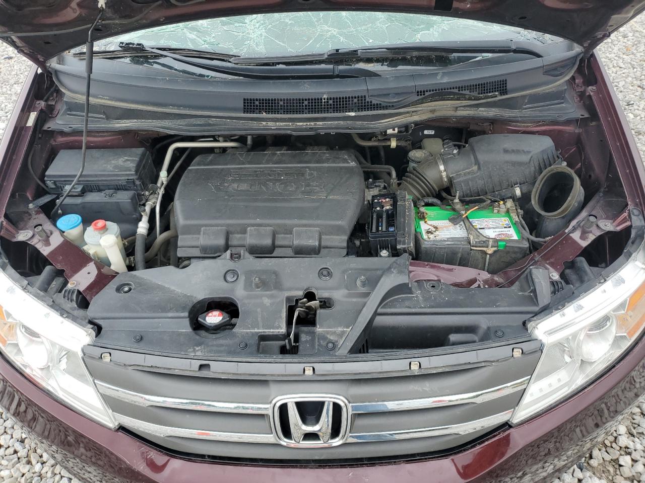 2012 Honda Odyssey Exl VIN: 5FNRL5H60CB122299 Lot: 58697485