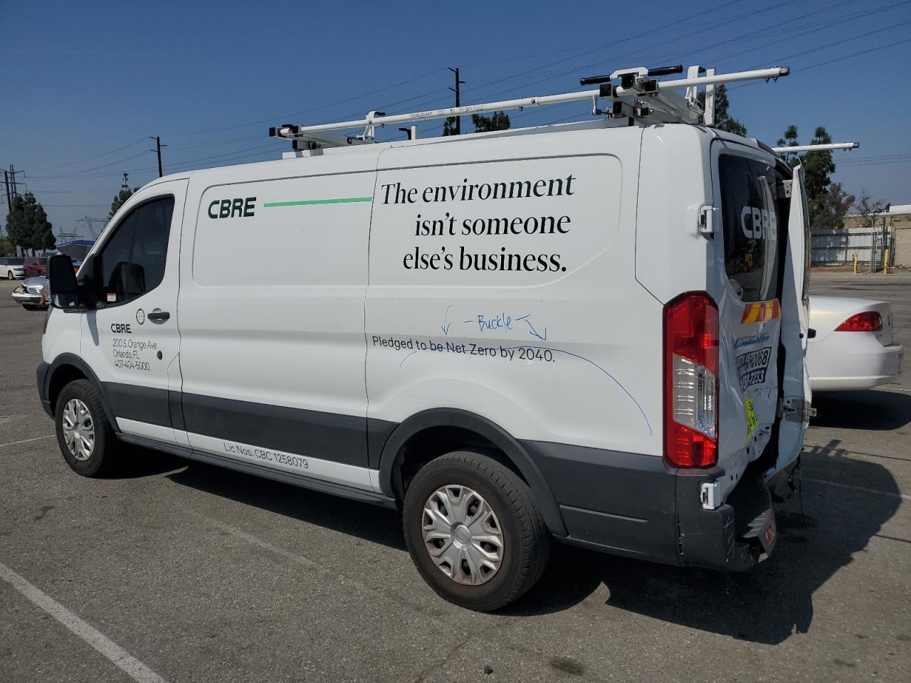 2022 Ford Transit T-350 white null electric 1FTBW1YK1NKA61517 photo #3