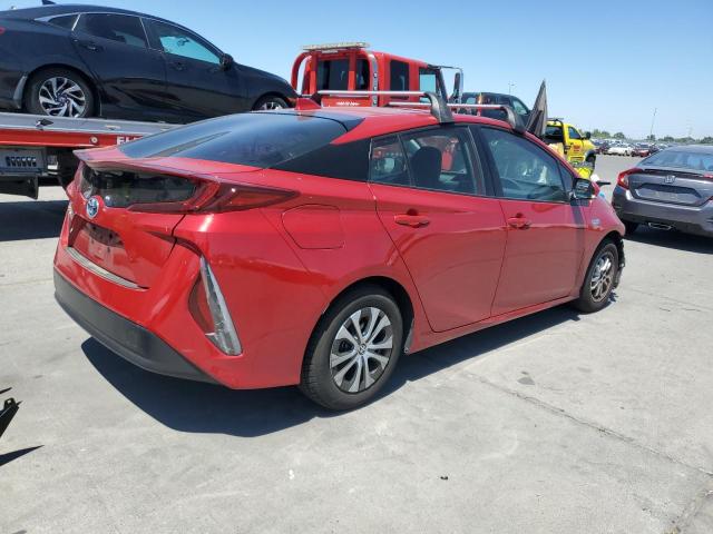  TOYOTA PRIUS 2021 Red
