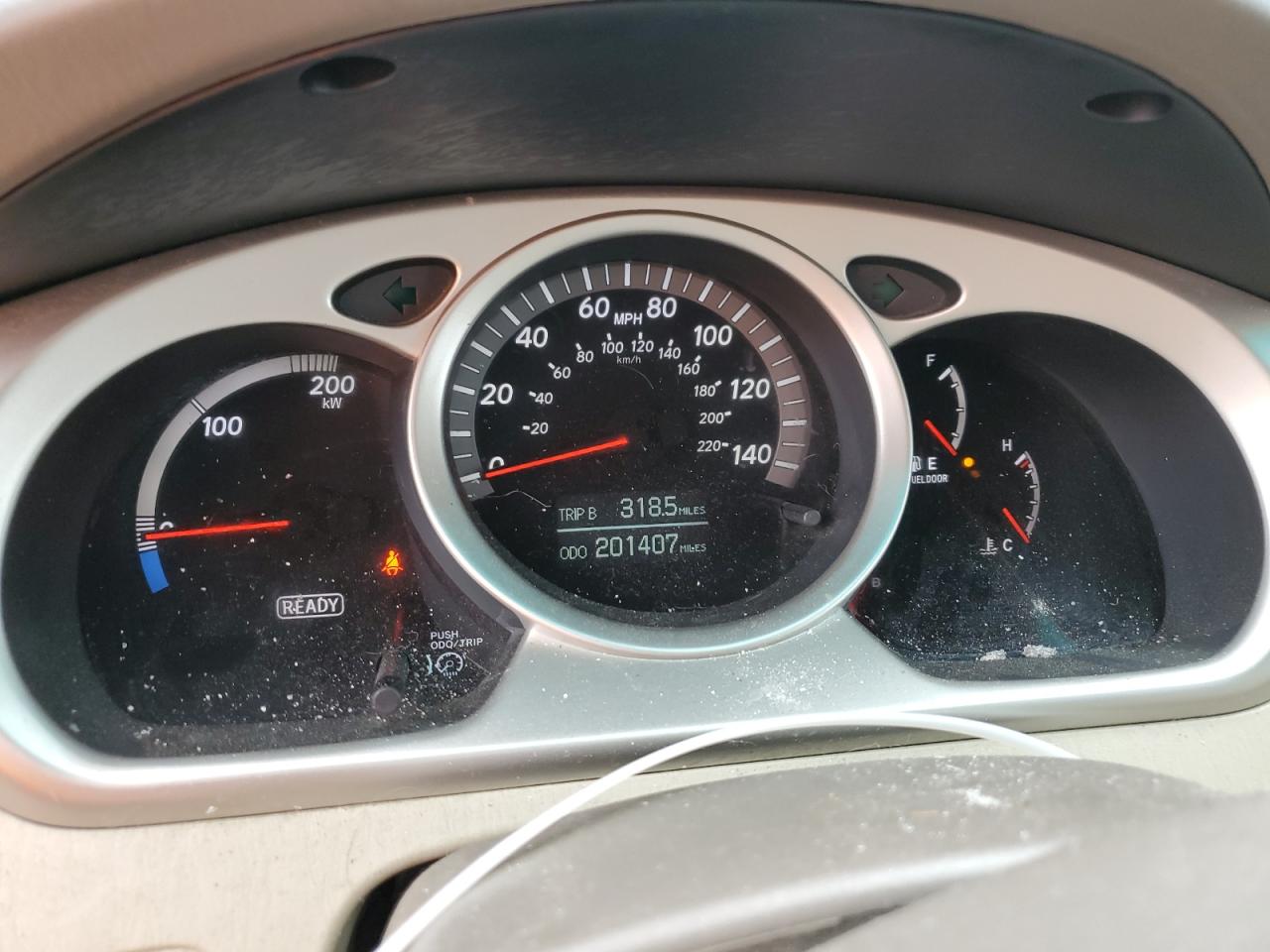 2007 Toyota Highlander Hybrid VIN: JTEHW21AX70040404 Lot: 57336405