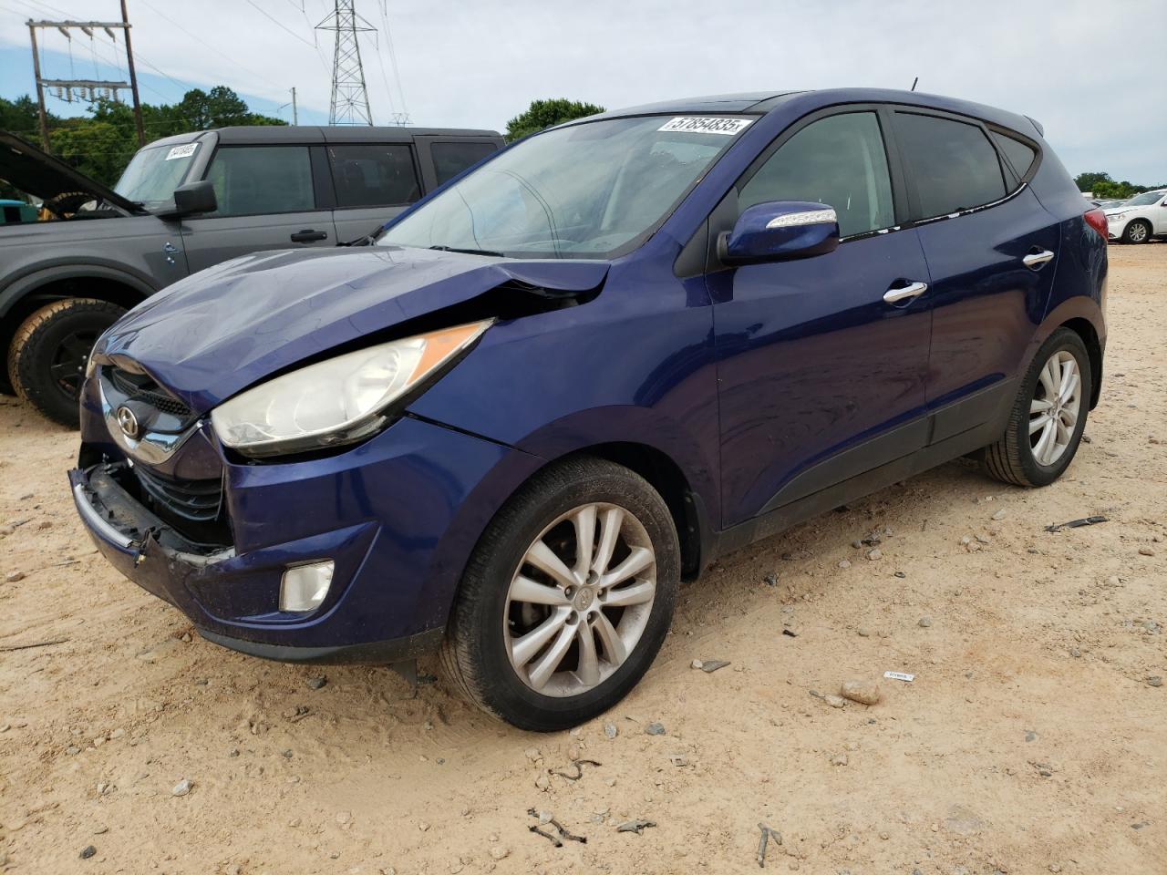 2010 Hyundai Tucson Gls en Venta en China Grove, NC - Front End