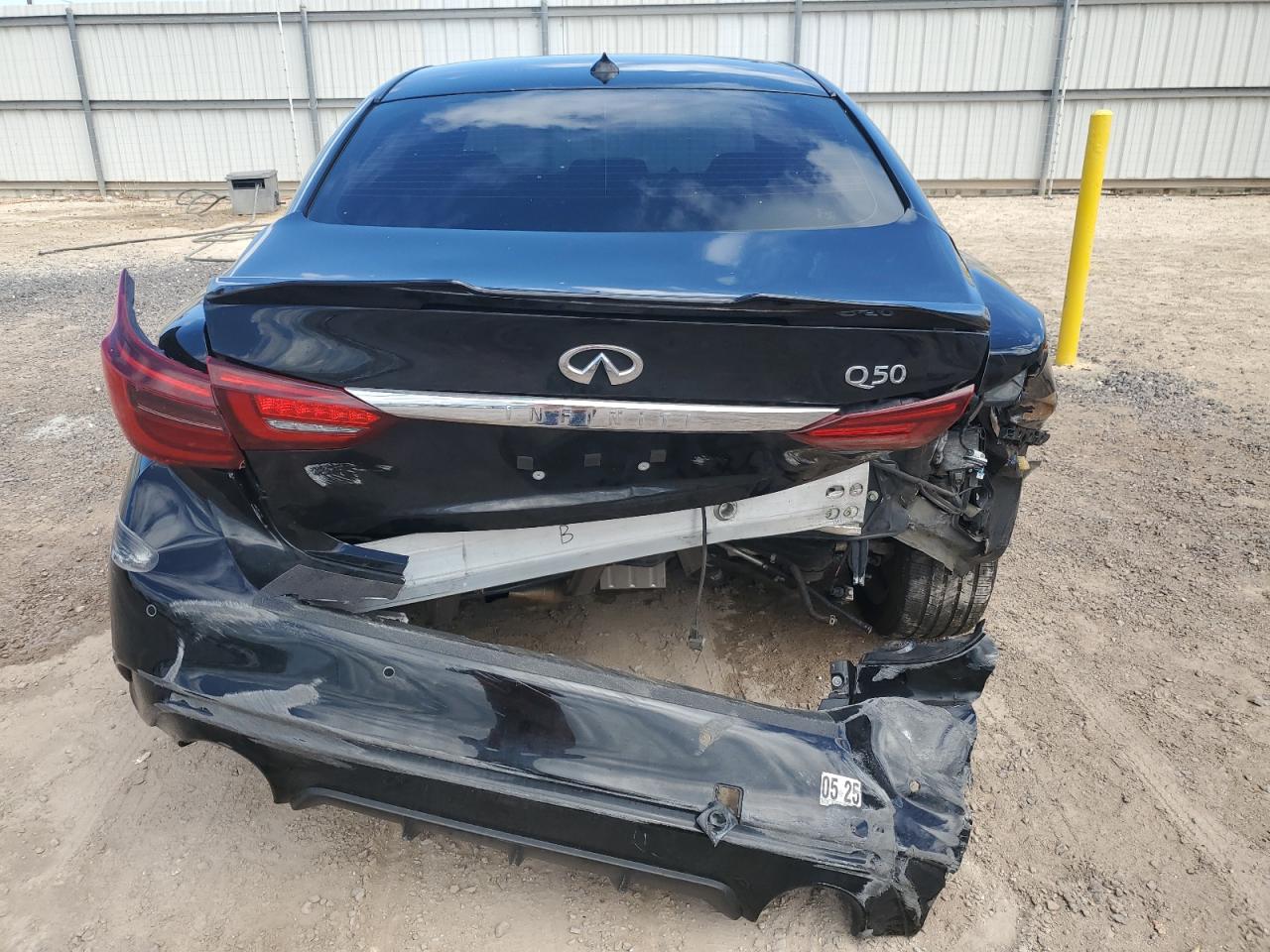 2021 Infiniti Q50 Luxe VIN: JN1EV7BP2MM707273 Lot: 59233885
