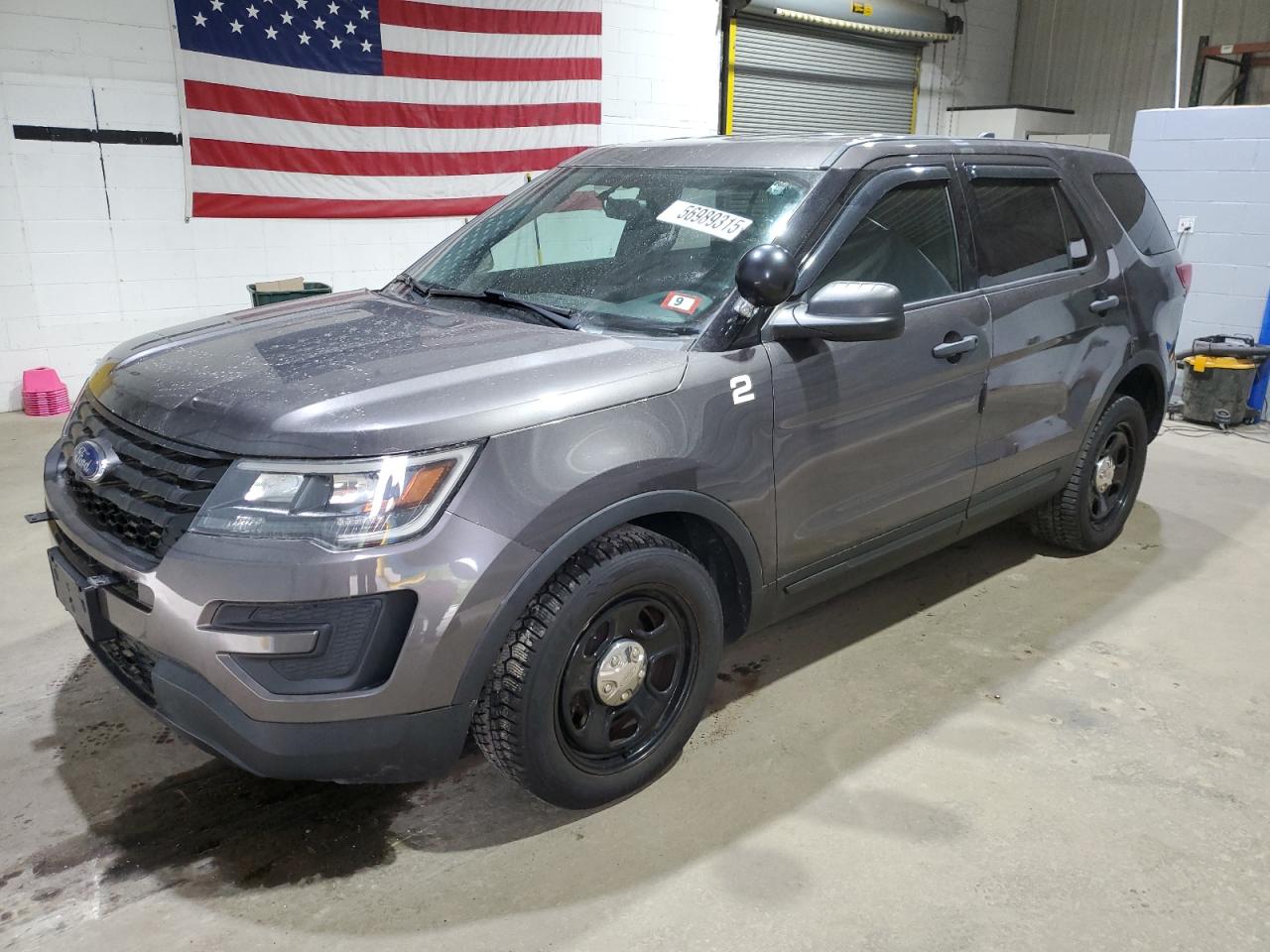 2018 Ford Explorer Police Interceptor en Venta en Candia, NH - Mechanical