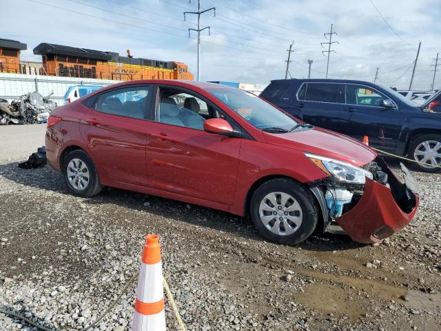  HYUNDAI ACCENT 2017 Bordowy