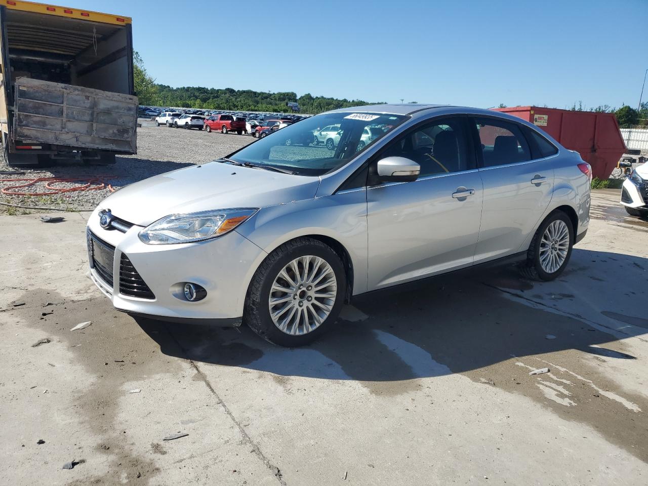 2012 Ford Focus Titanium на продаже в Cahokia Heights, IL - Hail