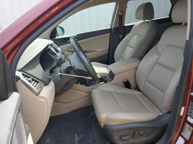  HYUNDAI TUCSON 2017 Czerwony