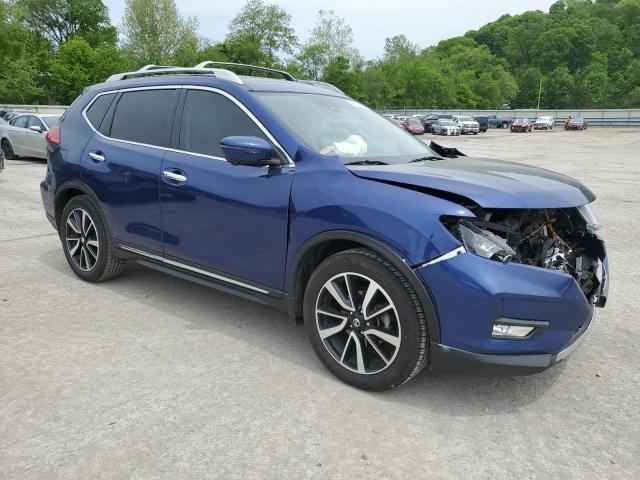  NISSAN ROGUE 2017 Granatowy