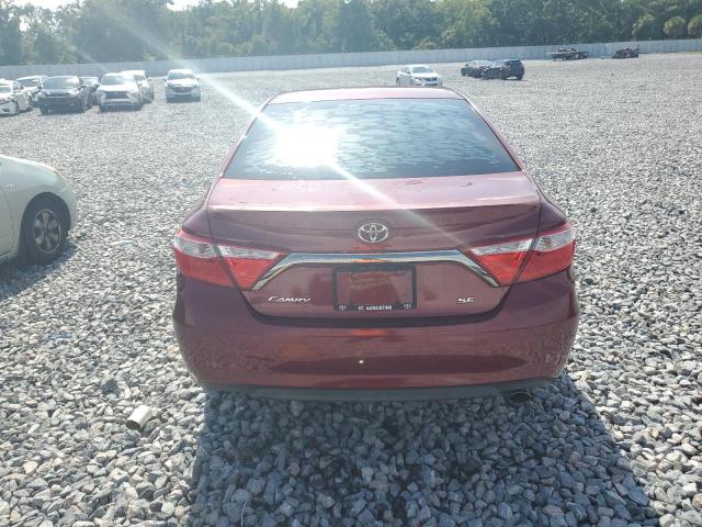  TOYOTA CAMRY 2016 Czerwony