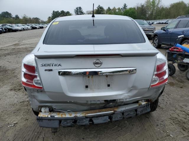 NISSAN SENTRA 2012 Сріблястий