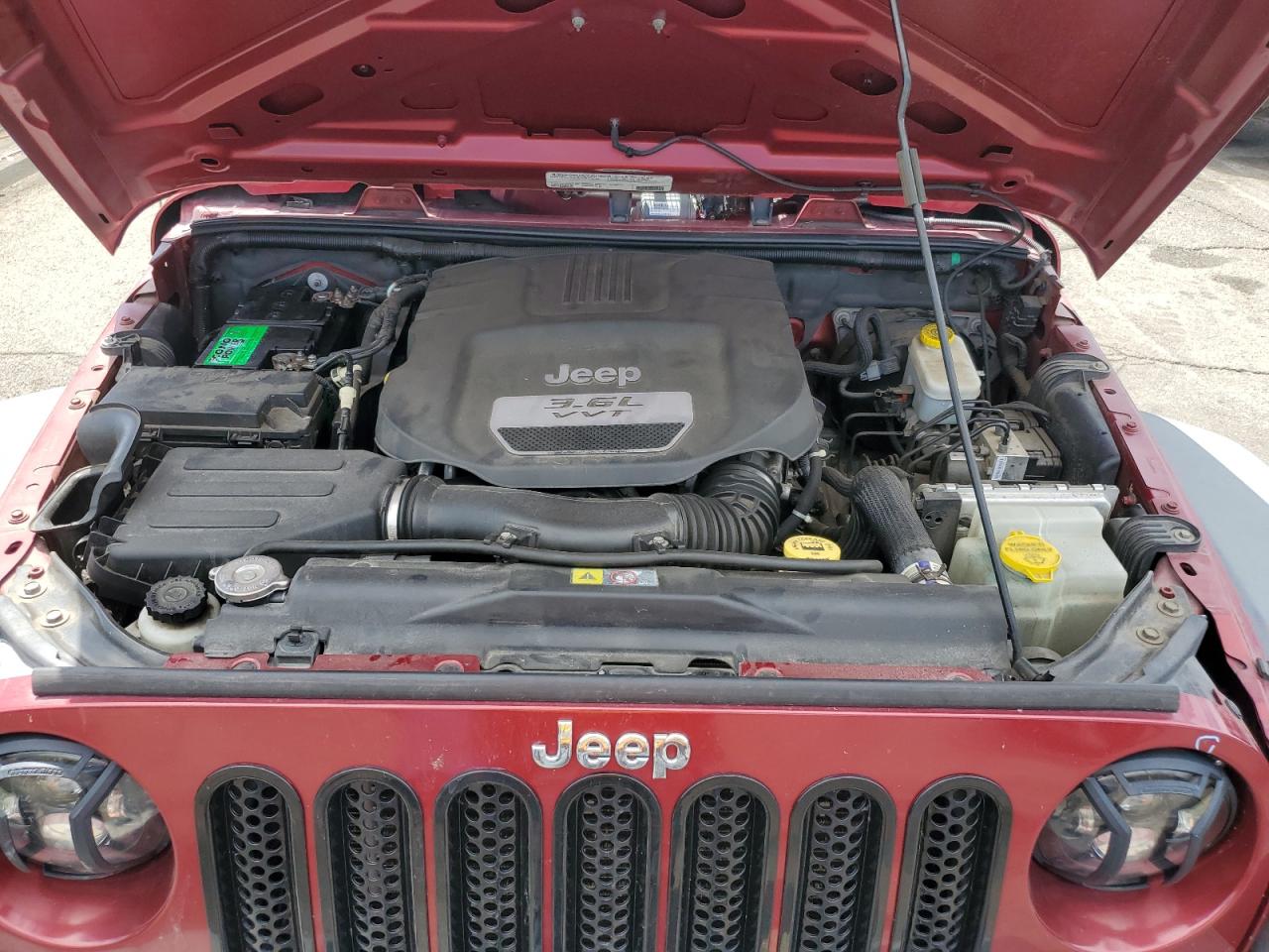 2012 Jeep Wrangler Sport VIN: 1C4AJWAG4CL278063 Lot: 56313005