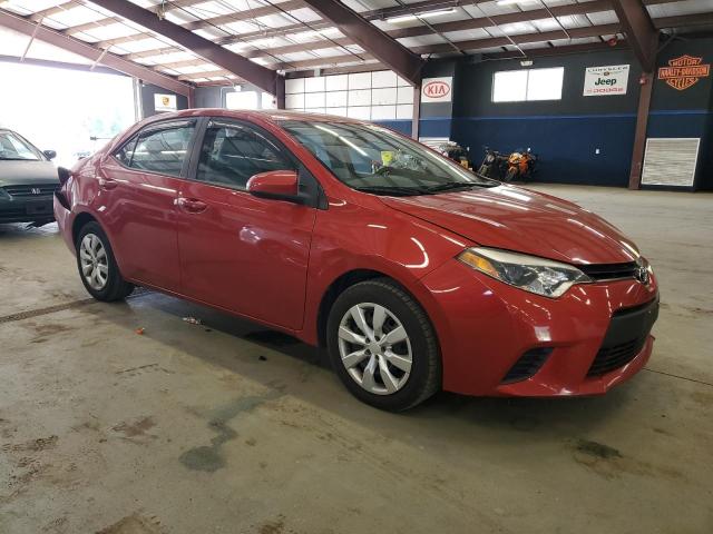  TOYOTA COROLLA 2014 Красный