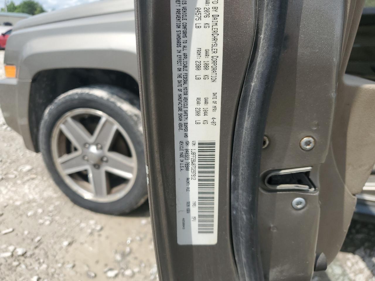 2007 Jeep Patriot Sport VIN: 1J8FF28W07D297912 Lot: 57045335