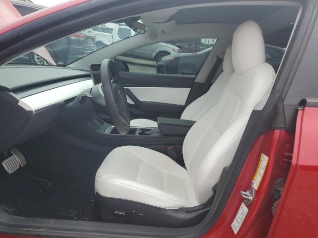 TESLA MODEL 3 2021 Czerwony
