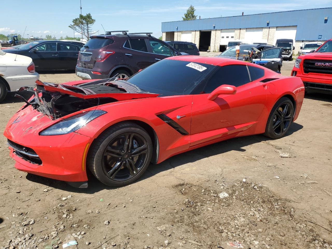 2017 Chevrolet Corvette Stingray 2Lt VIN: 1G1YD2D77H5111923 Lot: 57312185