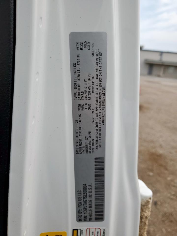 2025 Jeep Gladiator Sport VIN: 1C6PJTAG7SL508094 Lot: 58115655
