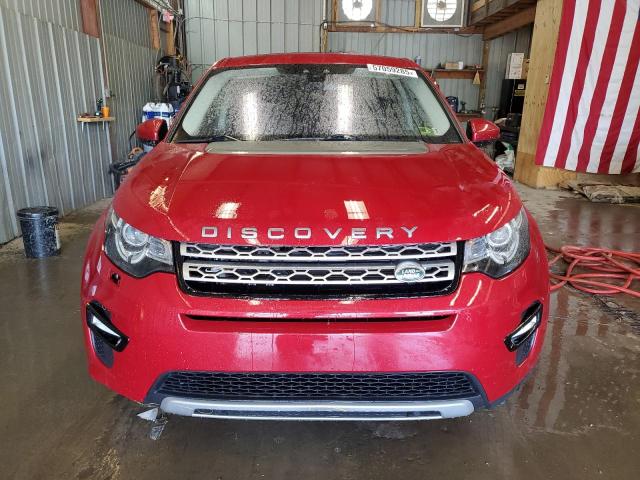  LAND ROVER DISCOVERY 2019 Red