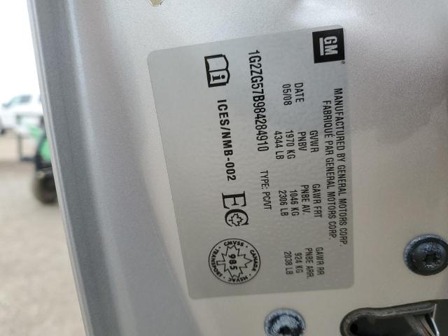 2008 PONTIAC G6 BASE  