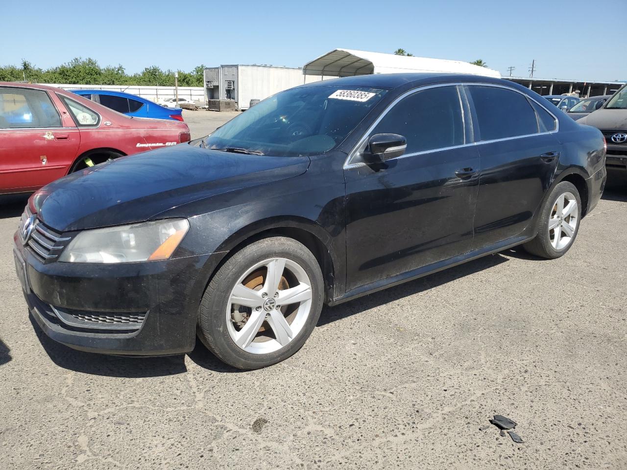 2014 Volkswagen Passat Se იყიდება Fresno-ში, CA - Mechanical