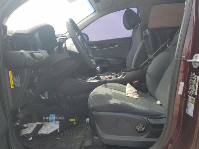 Parquets KIA SORENTO 2016 Burgundy
