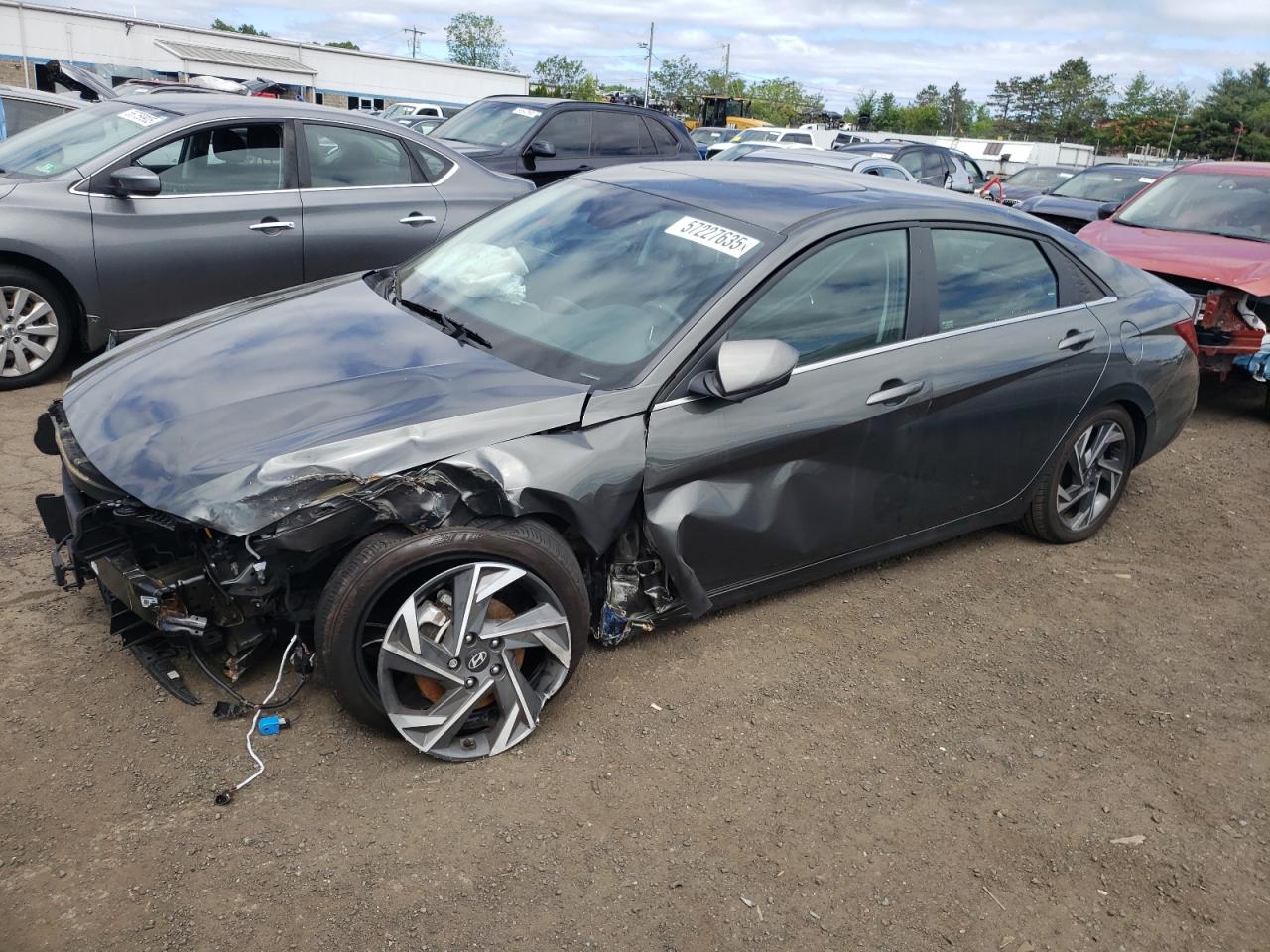 2024 Hyundai Elantra Limited zu verkaufen in New Britain, CT - Undercarriage
