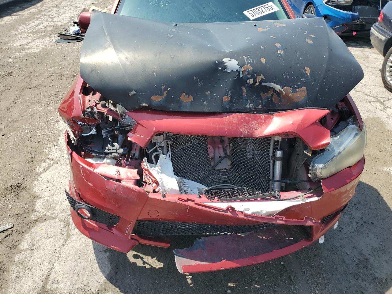 2008 Mitsubishi Lancer Gts VIN: JA3AU86U18U028118 Lot: 57032755