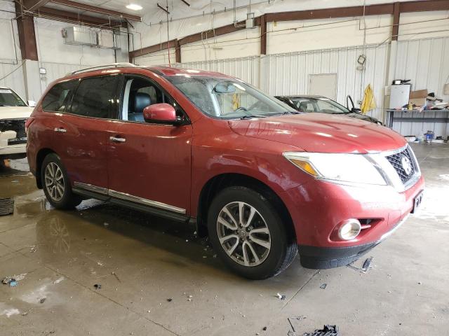  NISSAN PATHFINDER 2014 Czerwony