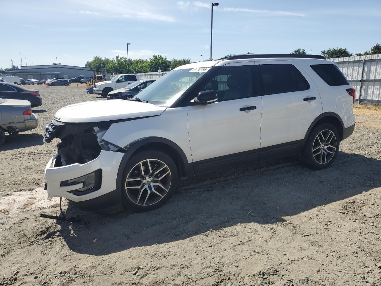 2017 Ford Explorer Sport zu verkaufen in Sacramento, CA - Front End