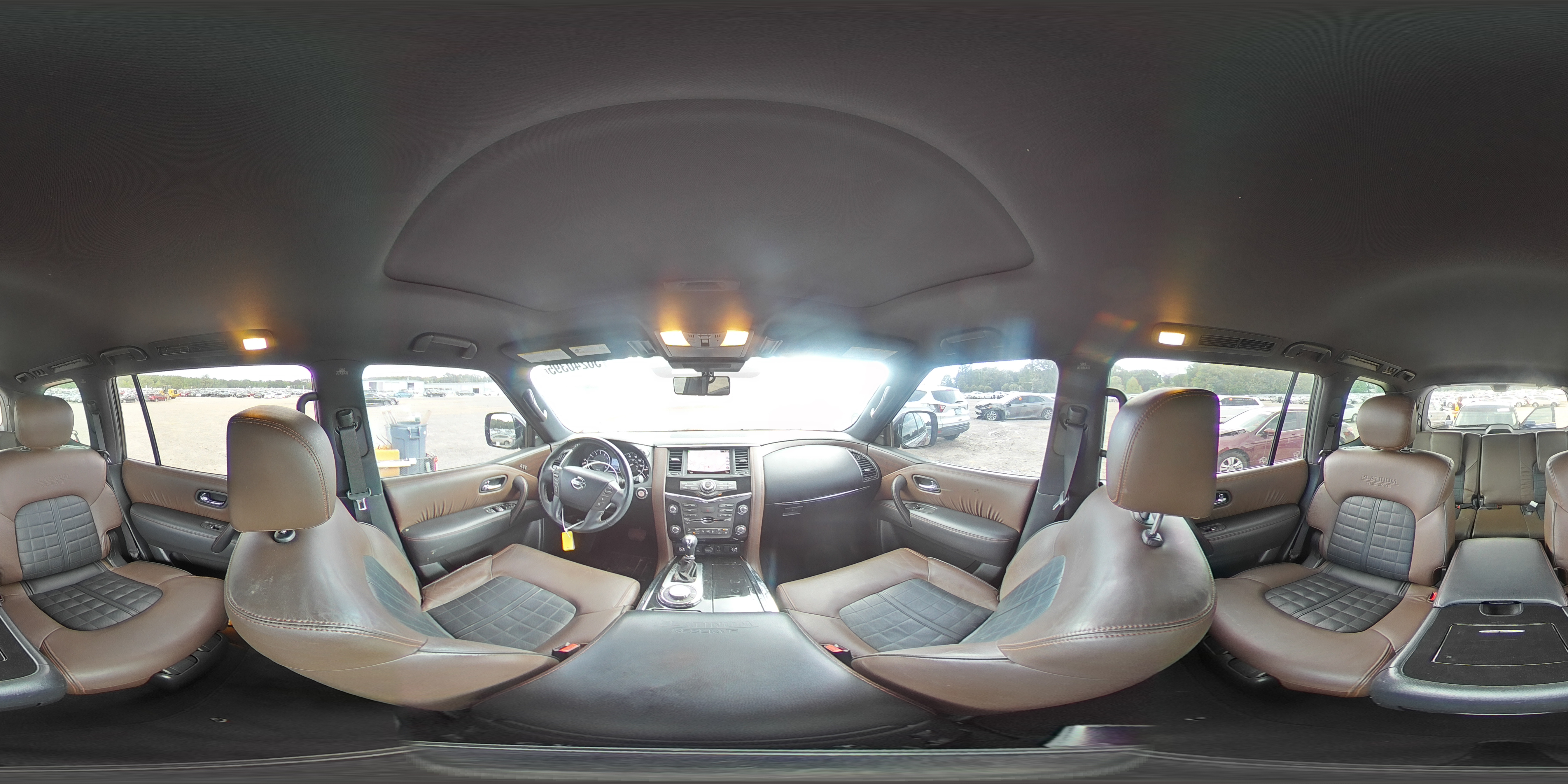 2018 Nissan Armada Platinum VIN: JN8AY2NE4J9733733 Lot: 56240395
