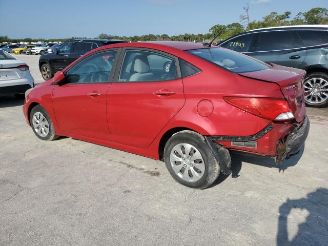Седаны HYUNDAI ACCENT 2017 Красный
