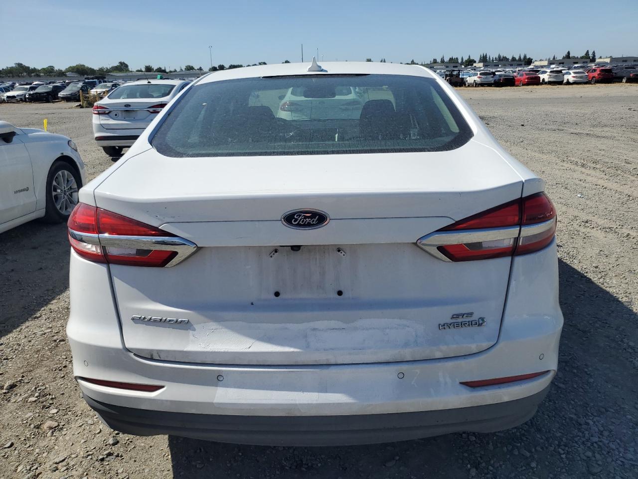 2019 Ford Fusion Se VIN: 3FA6P0LUXKR124869 Lot: 55082855