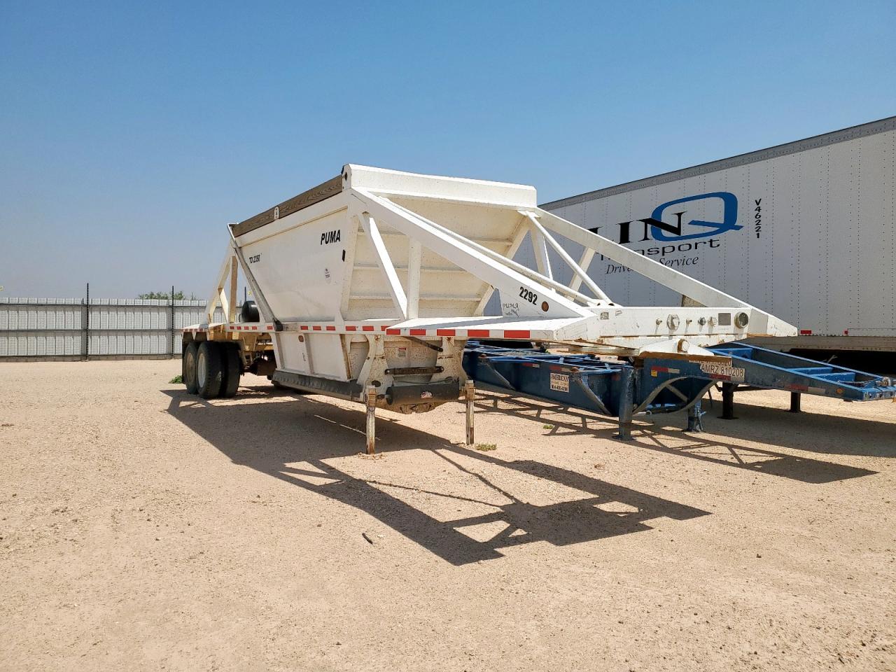 2019 Semiremolques El Puma Bottom Dump Trailer for Sale in Andrews, TX - Rear End